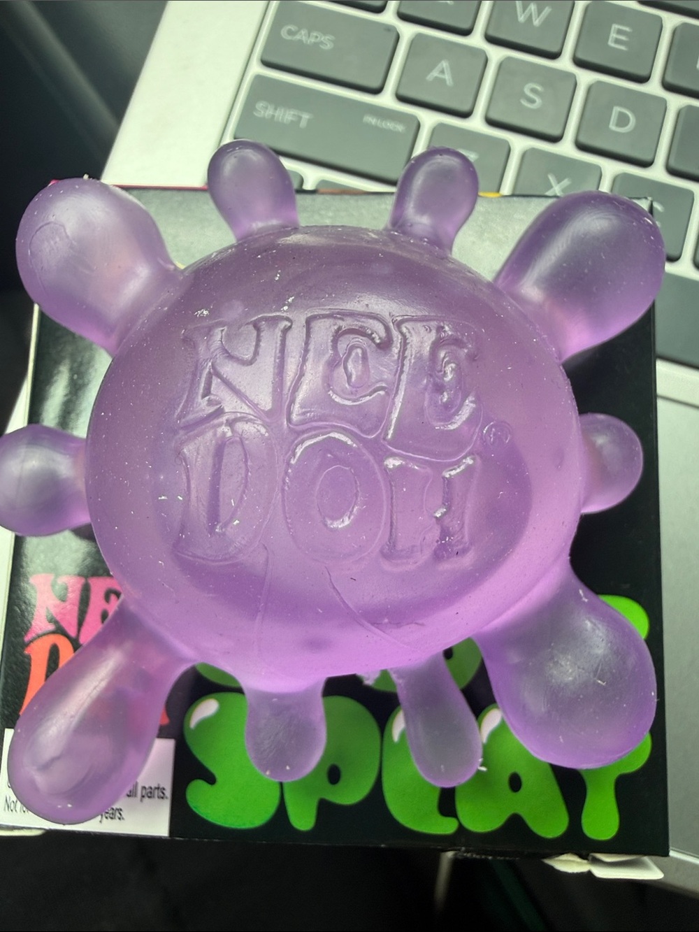 Splot Splat Kids Stress Toy - purple - Picture 2 of 5